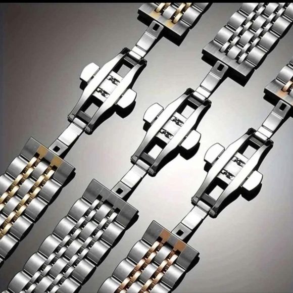 Stainless Steel Smart Watch Replacement Band 5.5-7.9in - Picture 2 of 7